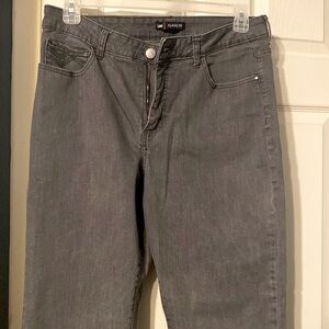 Lee classic fit gray jeans